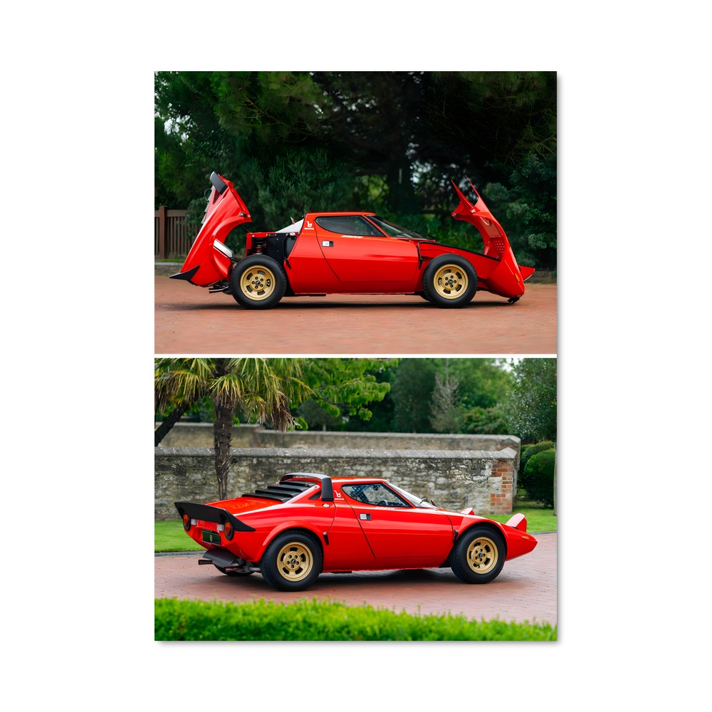 Poster Stratos Rouge
